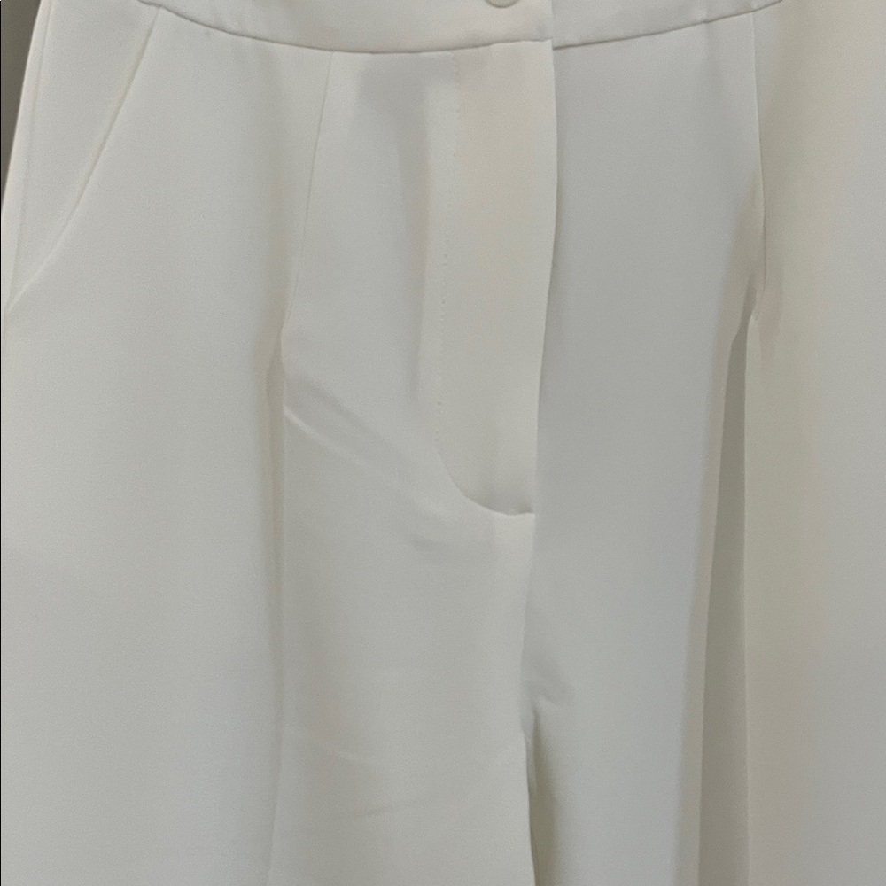 Elegant Off White Pant Suit - Picture 6 of 7